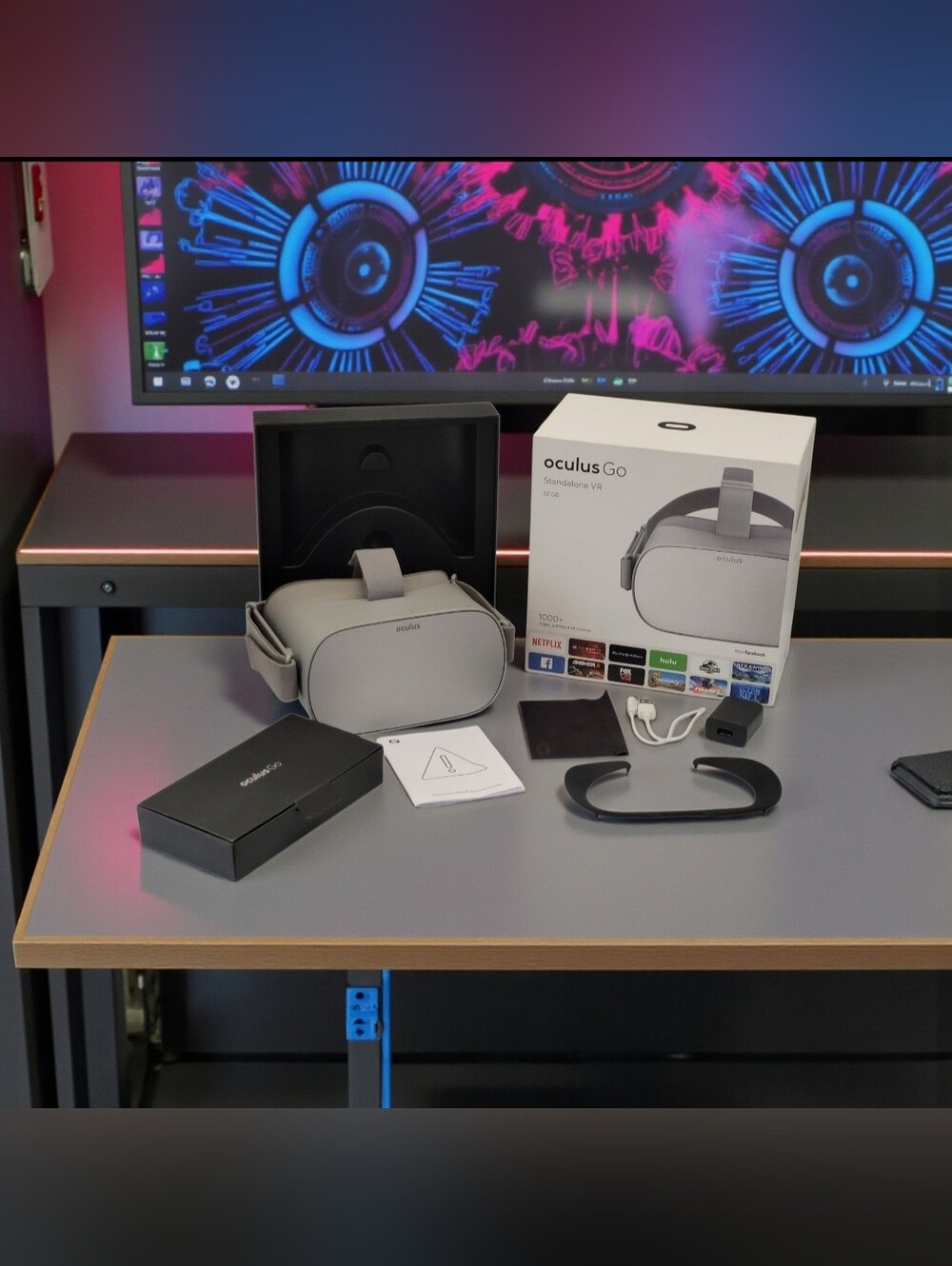 Oculus Go 32GB Standalone Virtual Reality VR Headset MH-A32 (NO CONTROLLER) Used